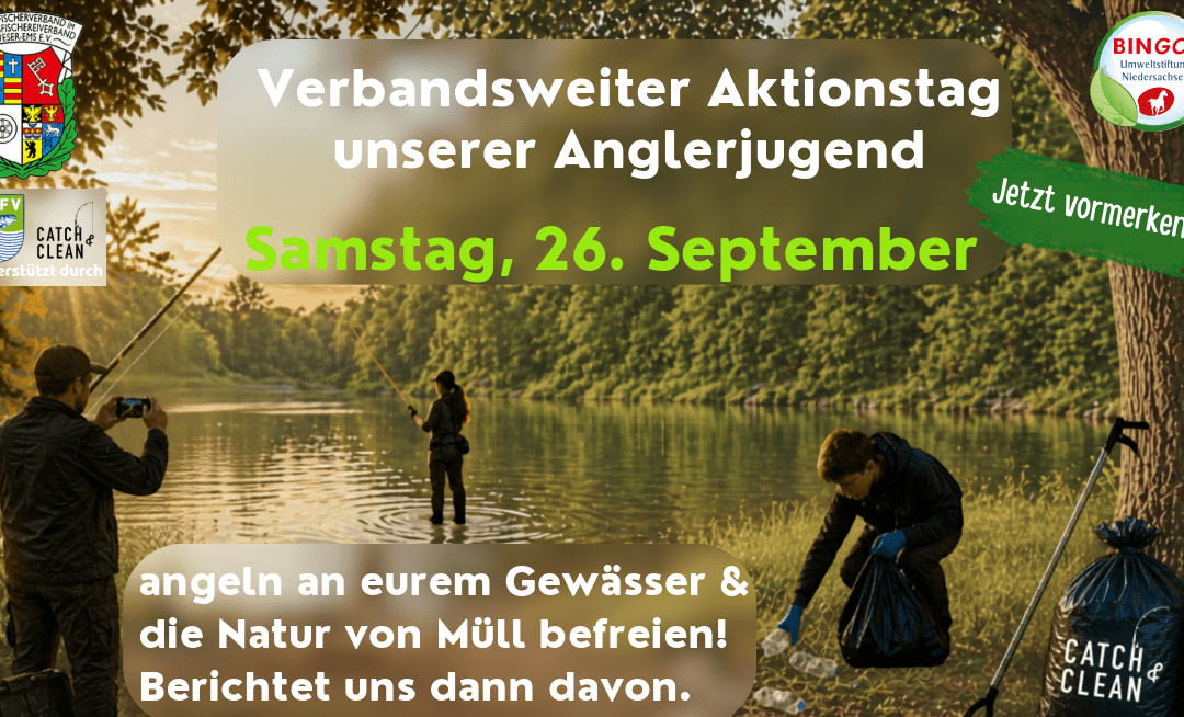 Jugend engagiert sich beim Catch & Clean Day am 26. September