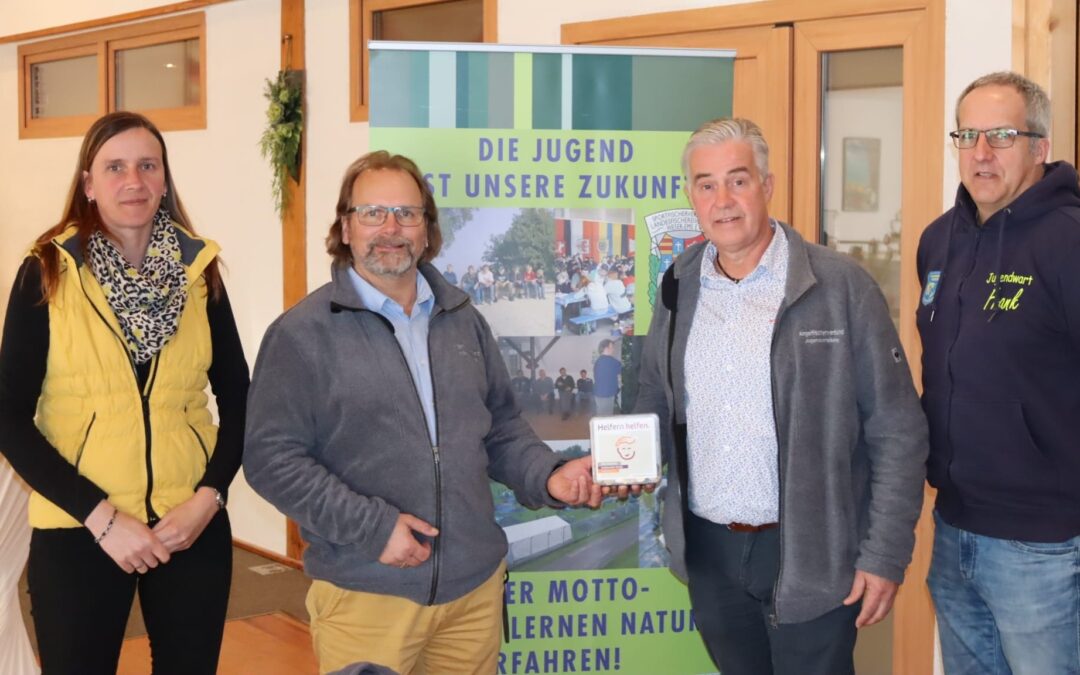 Übergabe der Spendensammlung unserer letzten Mitgliederversammlung