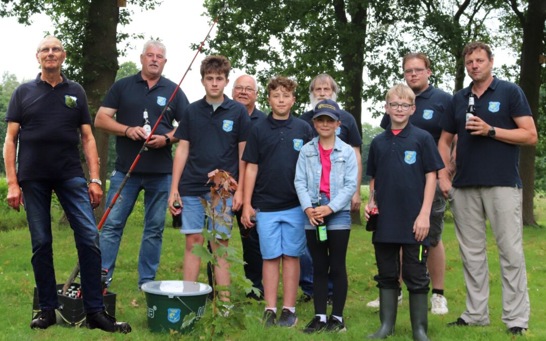 Fischereiverein nahm an der Baumpflanz – Challenge teil