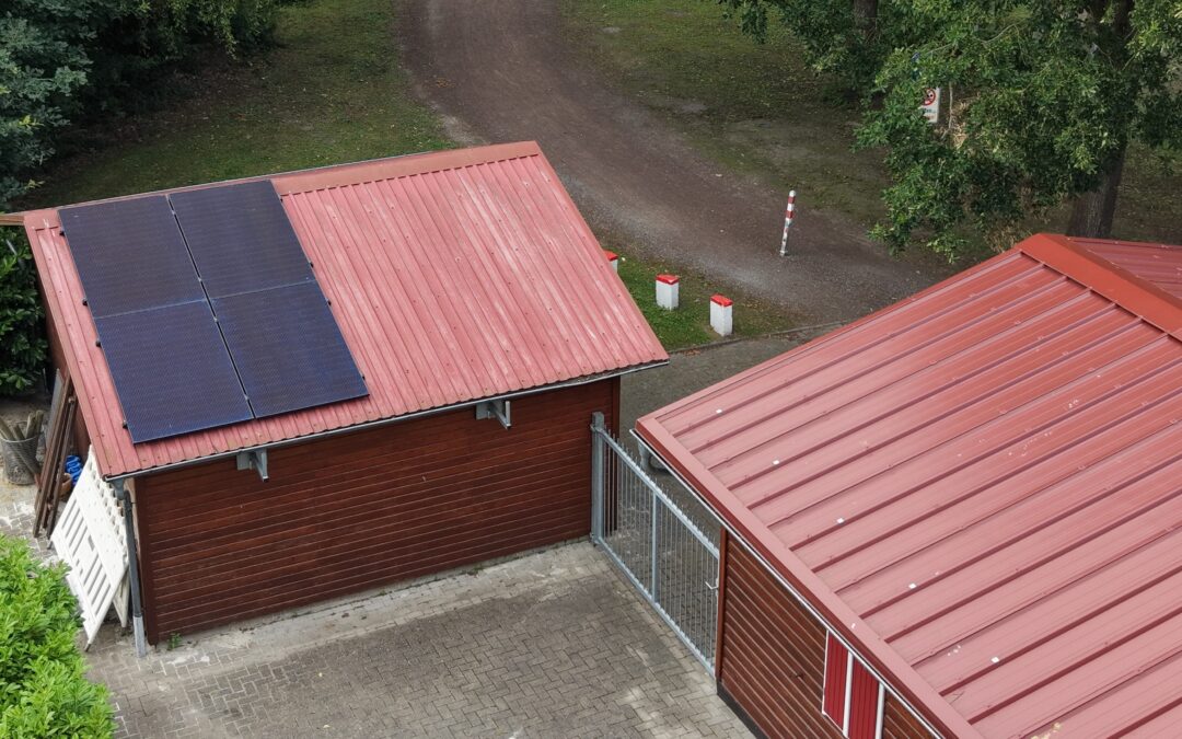 PV-Kleinkraftwerk am Angelheim installiert
