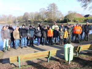 38 Vereinsmitglieder haben unsere Gewässer gereinigt